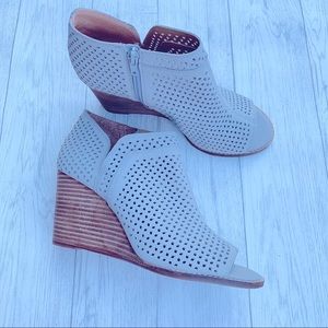 Lucky Brand wedge ankle bootie